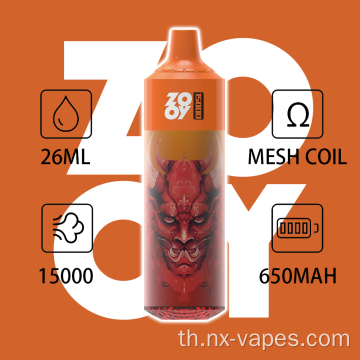 ZOOY KING 15000 พัฟแบบใช้แล้วทิ้ง vape